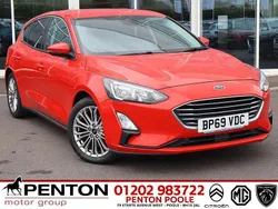 Red Used 2019 Ford Focus Titanium X Hatchback | £11,490 (Fair price)