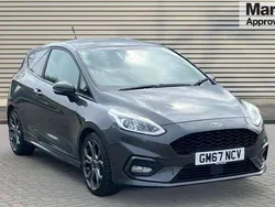 Grey Used 2018 Ford Fiesta ST-Line Hatchback | £6,806 (Fair price)