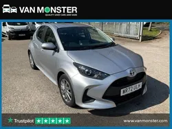 Silver Used 2022 Toyota Yaris Hybrid Hatchback | £14,999 (Good price)