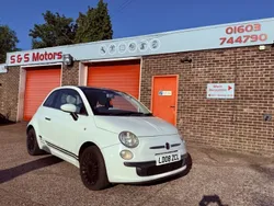 White Used 2008 Fiat 500 Lounge Hatchback | £1,695