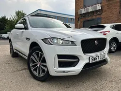 White Used 2018 Jaguar F-Pace R-Sport SUV | £15,990 (Good price)
