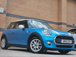 Blue Used 2016 Mini Cooper Hatch Hatchback | £4,199 (Expensive)