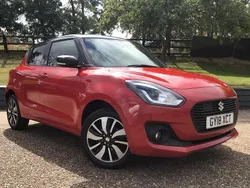 Red Used 2018 Suzuki Swift SZ5 Hatchback | £8,990 (A bit pricey)