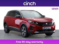 Red Used 2022 Peugeot 5008 Premium MPV | £20,299 (Fair price)