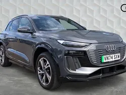 Grey Used 2025 Audi Q6 e-tron S-Line SUV | £60,950 (Fair price)