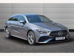 Grey Used 2024 Mercedes CLA200 Executive Estate | £27,795 (A bit pricey)