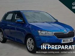 Blue Used 2019 Skoda Fabia SE Hatchback | £9,712 (Good price)