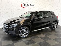 Black Used 2016 Mercedes GLA220 AMG line SUV | £12,799 (Fair price)
