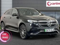 Black Used 2020 Mercedes EQC400 AMG line SUV | £18,500 (Good price)