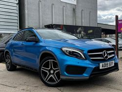 Blue Used 2015 Mercedes GLA250 AMG line SUV | £10,900 (Fair price)