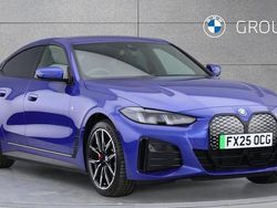Portimao blue Used 2025 BMW i4 M Sport Sedan | £43,990 (A bit pricey)