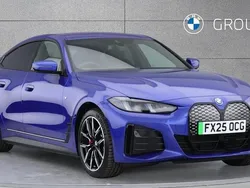 Portimao blue Used 2025 BMW i4 M Sport Sedan | £43,990 (A bit pricey)