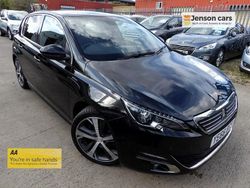 Black Used 2016 Peugeot 308 GT-line Hatchback | £5,990 (Fair price)