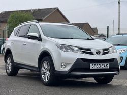 White Used 2013 Toyota RAV4 SUV | £10,495 (A bit pricey)