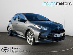 Grey Used 2025 Toyota Yaris Hybrid Hatchback | £23,299 (A bit pricey)