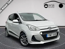 Silver Used 2017 Hyundai i10 Premium Hatchback | £6,495 (Fair price)
