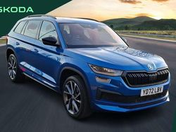 Blue Used 2022 Skoda Kodiaq SportLine SUV | £25,395 (Good price)