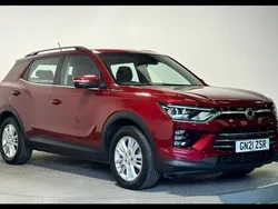 Red Used 2021 Ssangyong Korando Estate | £14,900 (Good price)
