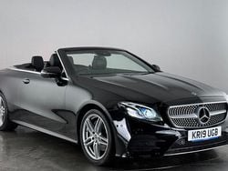 Black Used 2019 Mercedes E220 AMG line Cabriolet | £17,550 (Fair price)