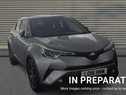 Silver Used 2018 Toyota C-HR SUV | £14,303 (Fair price)