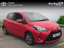 Red Used 2018 Toyota Yaris Hatchback | £9,000 (Fair price)