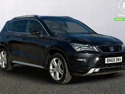 Black Used 2018 Seat Ateca 4Drive SUV | £13,399 (Fair price)