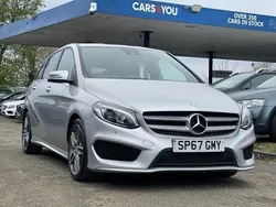 Silver Used 2017 Mercedes B200 AMG line MPV | £8,995 (Fair price)
