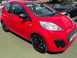 Red Used 2013 Peugeot 107 Access Hatchback | £2,000