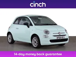 Green Used 2016 Fiat 500 Pop Star Hatchback | £6,989 (Fair price)