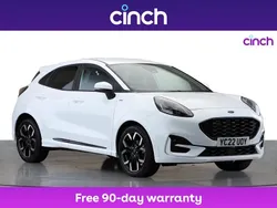 White Used 2022 Ford Puma Gen-E ST-Line X SUV | £15,399