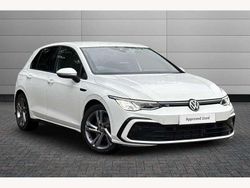 White Used 2020 VW Golf VIII R-line Hatchback | £17,599 (Fair price)