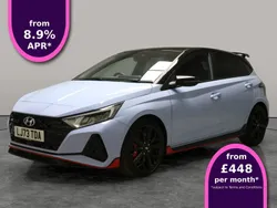 Blue Used 2023 Hyundai i20 Hatchback | £25,615 (A bit pricey)