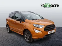 Orange Used 2018 Ford Ecosport ST-Line SUV | £11,295 (Good price)