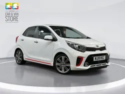 White Used 2019 Kia Picanto GT-Line S Hatchback | £11,199 (Fair price)