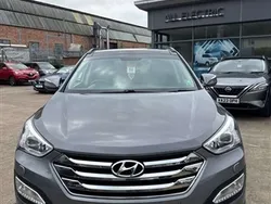 Silver Used 2014 Hyundai Santa Fe Premium SE SUV | £10,995 (Fair price)