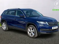 Blue Used 2017 Skoda Kodiaq SE L SUV | £15,799 (Fair price)