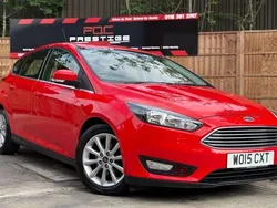Red Used 2015 Ford Focus Titanium Hatchback | £5,495 (Good price)
