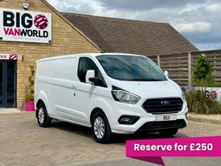 White Used 2022 Ford Transit Custom Limited Van | £12,994 (Super price)