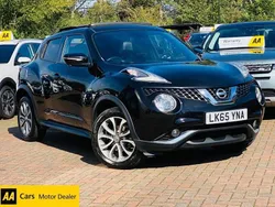 Black Used 2015 Nissan Juke Tekna SUV | £5,823 (Fair price)
