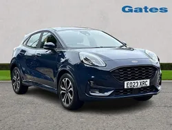 Blue Used 2023 Ford Puma ST-Line Hatchback | £17,299 (Fair price)