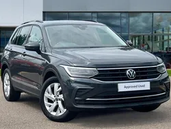 Grey Used 2021 VW Tiguan Life SUV | £19,033 (Fair price)