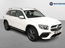 White Used 2021 Mercedes GLB200 AMG line SUV | £25,849 (Fair price)