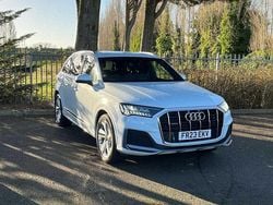 White Used 2023 Audi Q7 S-Line SUV | £40,791 (Good price)