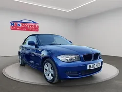 Blue Used 2010 BMW 120 Cabriolet Cabriolet | £3,999 (Good price)