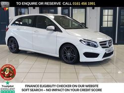 White Used 2018 Mercedes B180 AMG line MPV | £14,770 (Fair price)