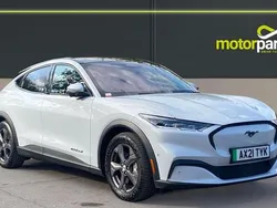 White Used 2021 Ford Mustang Mach-E Extended Range SUV | £19,500 (Good price)