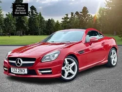 Red Used 2013 Mercedes SLK250 AMG Cabriolet | £6,995 (Fair price)