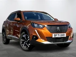 Orange Used 2021 Peugeot 2008 Allure Premium SUV | £16,900 (Fair price)