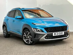 Blue Used 2021 Hyundai Kona Ultimate SUV | £18,810 (Fair price)
