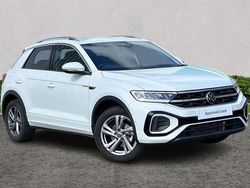 White Used 2025 VW T-Roc R-line SUV | £28,495 (A bit pricey)